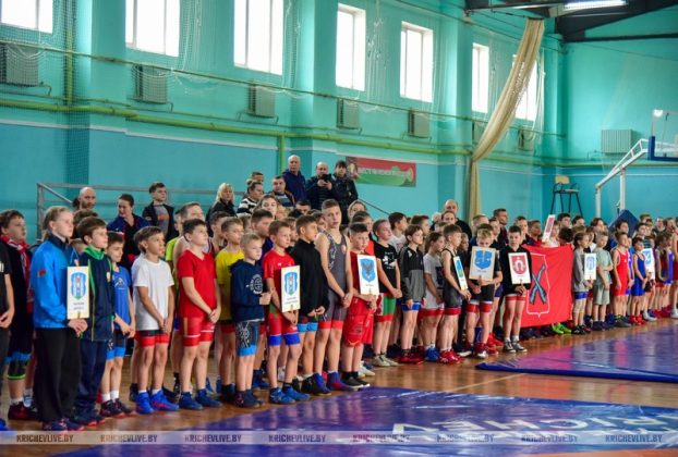 В Кричеве более 300 спортсменов из Беларуси и России борются за медали