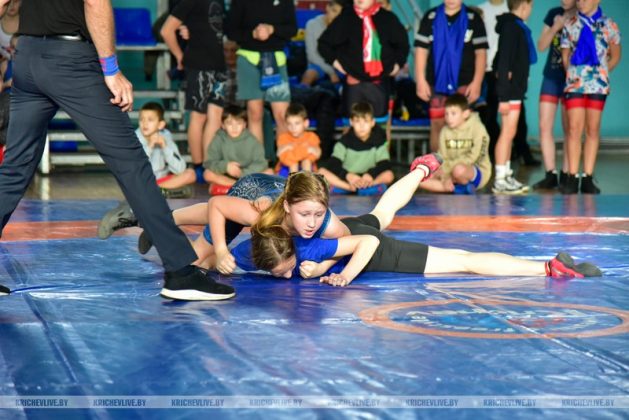 В Кричеве более 300 спортсменов из Беларуси и России борются за медали