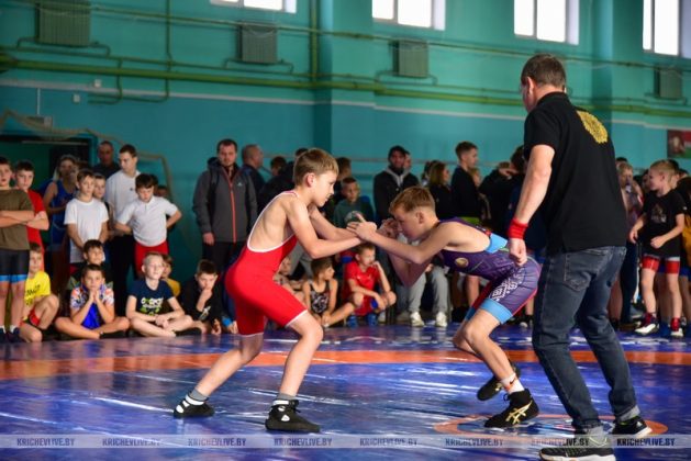 В Кричеве более 300 спортсменов из Беларуси и России борются за медали