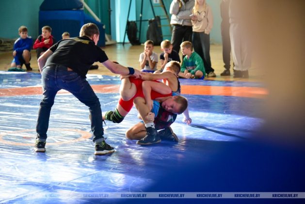 В Кричеве более 300 спортсменов из Беларуси и России борются за медали