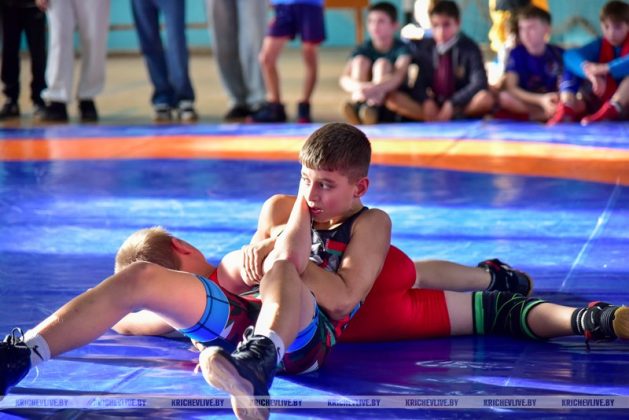 В Кричеве более 300 спортсменов из Беларуси и России борются за медали