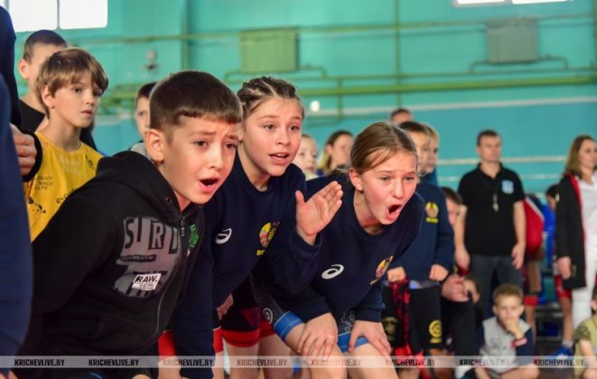 В Кричеве более 300 спортсменов из Беларуси и России борются за медали