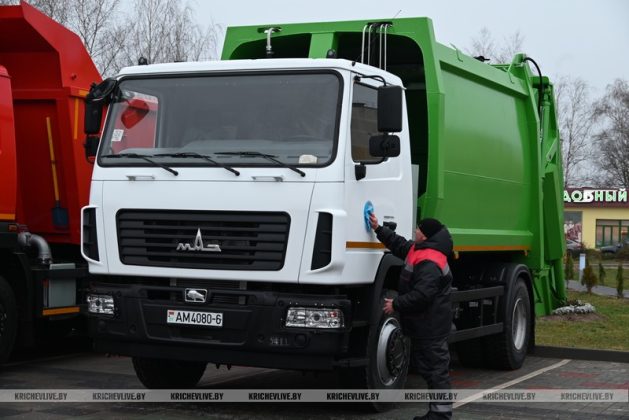 Кричевский Коммунальник пополнился новой техникой