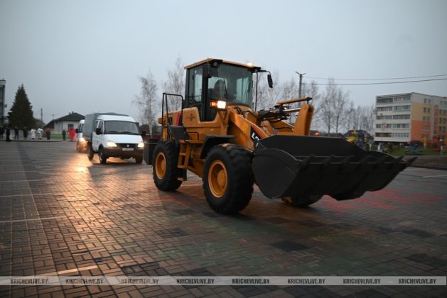 Кричевский Коммунальник пополнился новой техникой