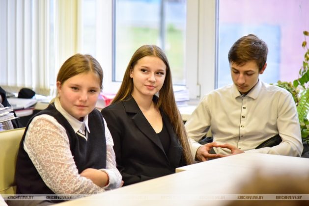 Бизнес стартап провели для Кричевских школьников