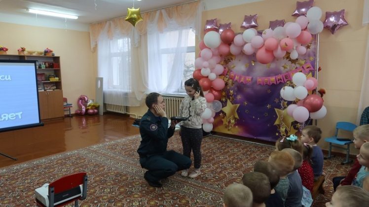 Веселое и познавательное обучение пожарной безопасности провели для кричевских дошколят