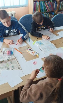 Дорожный лабиринт провели в Краснобудской библиотеке