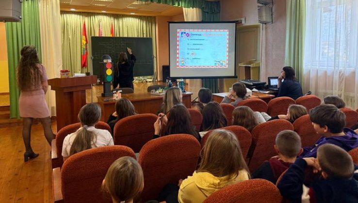 ПДД и дорожные знаки: познавательное мероприятие для школьников провели в «Кречуте»