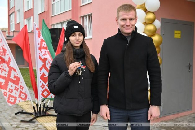Четверо кричевлян получили ключи от новых квартир