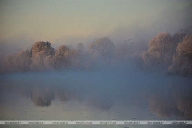 Первое дыхание зимы: чарующее утро в Кричеве