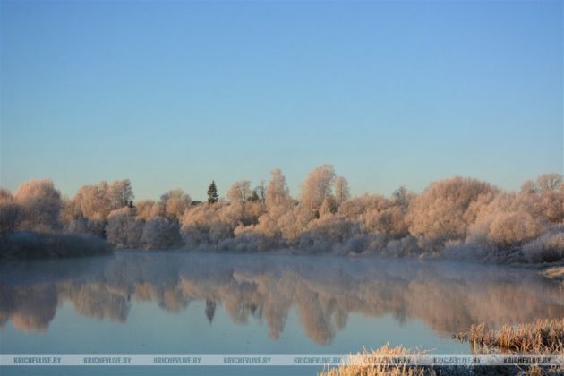 Первое дыхание зимы: чарующее утро в Кричеве