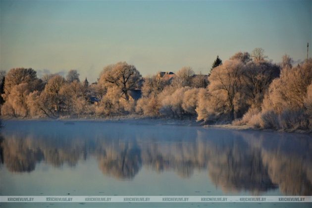 Первое дыхание зимы: чарующее утро в Кричеве