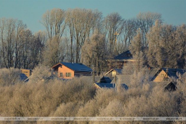 Первое дыхание зимы: чарующее утро в Кричеве