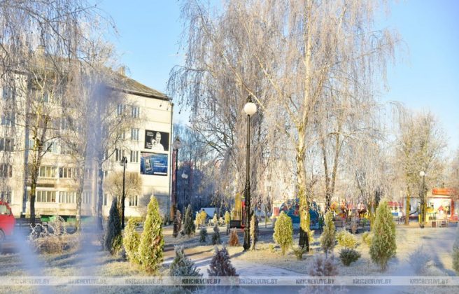 Первое дыхание зимы: чарующее утро в Кричеве