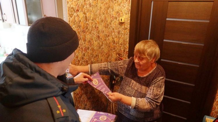 Кричевские  спасатели провели рейд для повышения пожарной безопасности