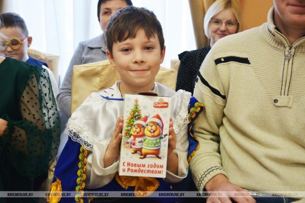 В Кричеве состоялось награждение победителей районного этапа конкурса «Письмо Деду Морозу»