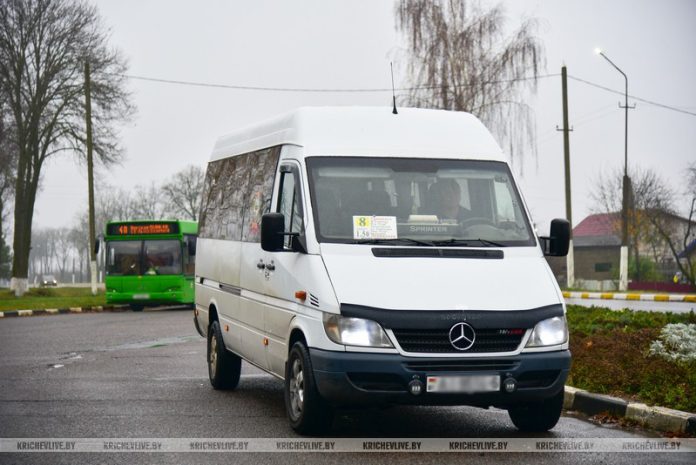 Изменен график движения маршрутки №3-ТК Кричева Изменен график движения маршрутки №3-ТК Кричева