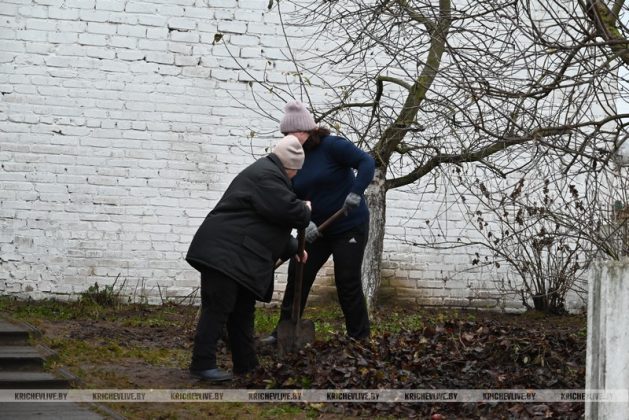 В Кричеве прошел последний в 2025 году субботник