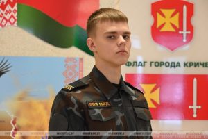 Узнали, кем хотят стать ребята ВПК «Наследие» СШ №8 Кричева и что для них значит патриотизм