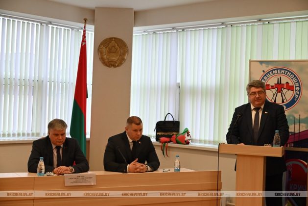 У ОАО «Кричевцементношифер» новый руководитель