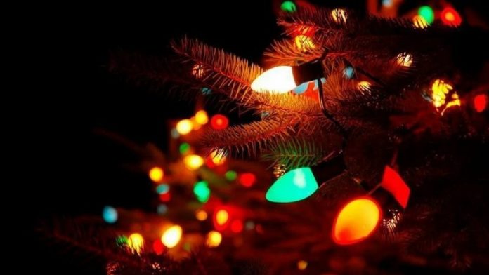 елка огоньки