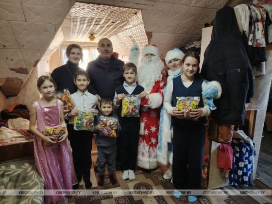 Волшебство Нового года: благотворительная акция «Наши дети» в семье Шепелевых
