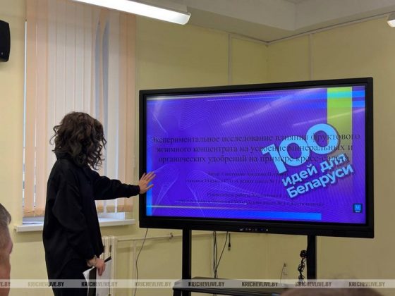 Зональный этап «100 идей для Беларуси» прошел сегодня в Кричеве