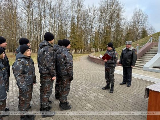 Юные кричевляне принесли торжественную клятву ВПК «Наследие»