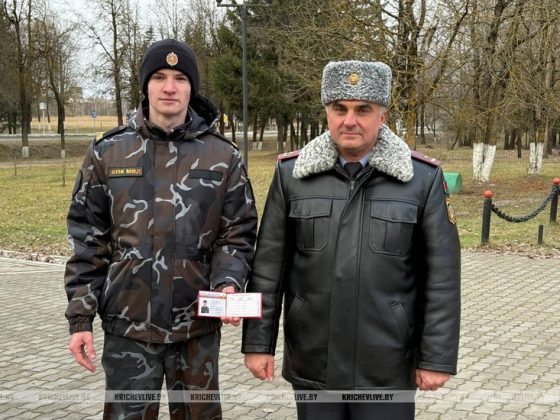 Юные кричевляне принесли торжественную клятву ВПК «Наследие»