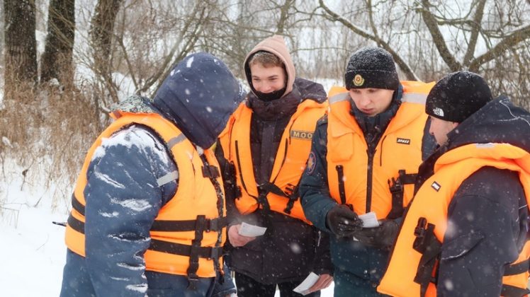 Профилактика на льду: акция "Зимний патруль" прошла в Кричеве