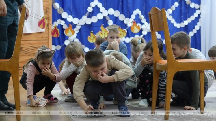 Кричевские спасатели проводят уроки безопасности в детских садах