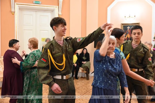 В Кричеве прошел бал для представителей серебряного возраста