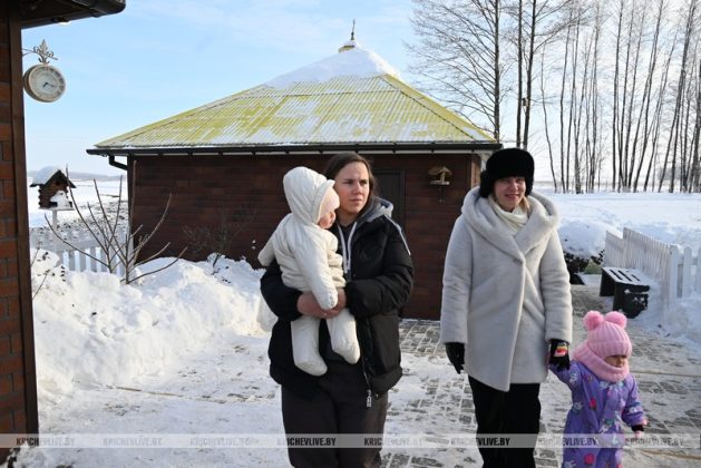 Кричевляне отметили праздник Крещение Господне
