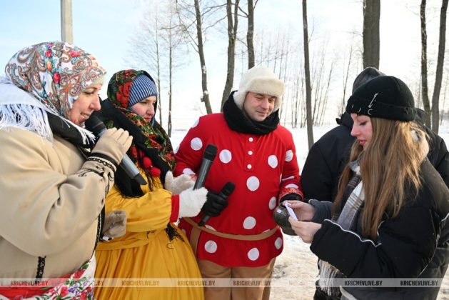 Кричевляне отметили праздник Крещение Господне