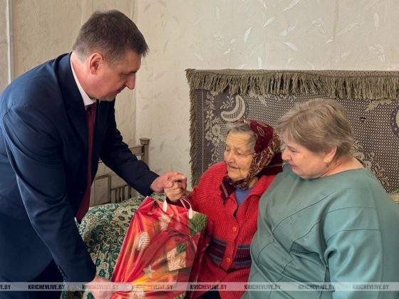 Благотворительная акция для пожилых «От всей души» проходит и в Кричеве