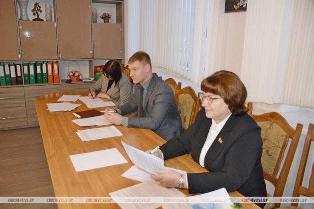 Председатель Кричевского райисполкома Алексей Шарай провел прием граждан