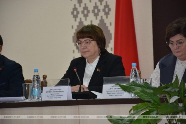 Узнали, о чем шла речь на 25-й сессии Кричевского районного Совета депутатов