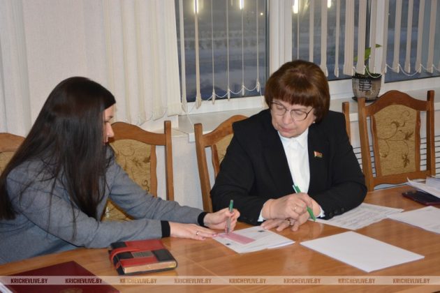 Председатель Кричевского райисполкома Алексей Шарай провел прием граждан