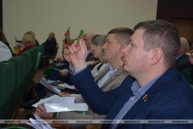 Узнали, о чем шла речь на 25-й сессии Кричевского районного Совета депутатов