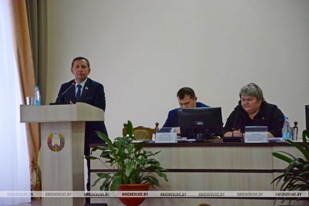 Узнали, о чем шла речь на 25-й сессии Кричевского районного Совета депутатов
