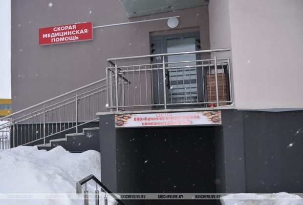 В новой поликлинике Кричева открылся магазин «Домочай»
