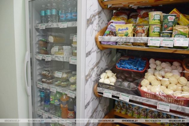 В новой поликлинике Кричева открылся магазин «Домочай»