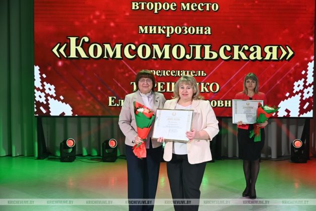 Победителей среди сельских Советов депутатов и ОТОС наградили в Кричеве