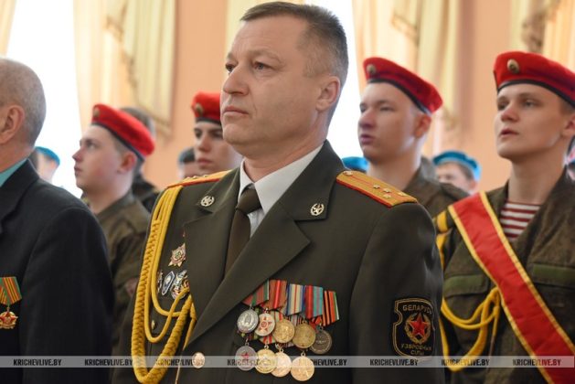 В Кричеве чествовали защитников Отечества