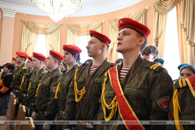 В Кричеве чествовали защитников Отечества