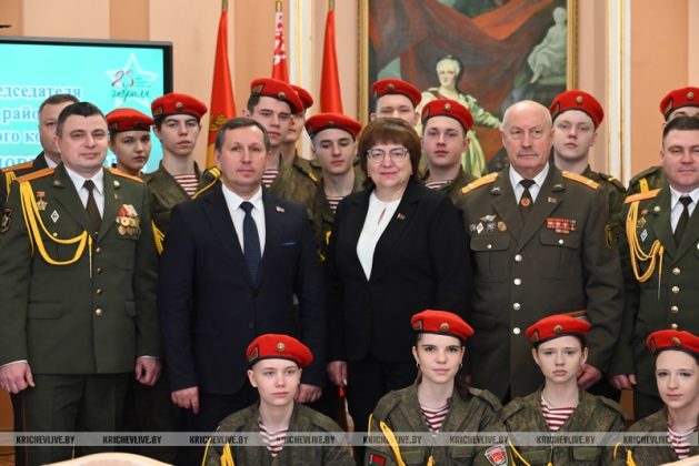 В Кричеве чествовали защитников Отечества