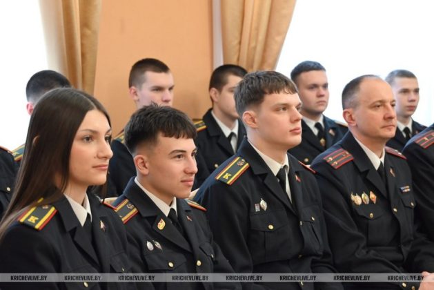 В Кричеве прошел курсантский бал