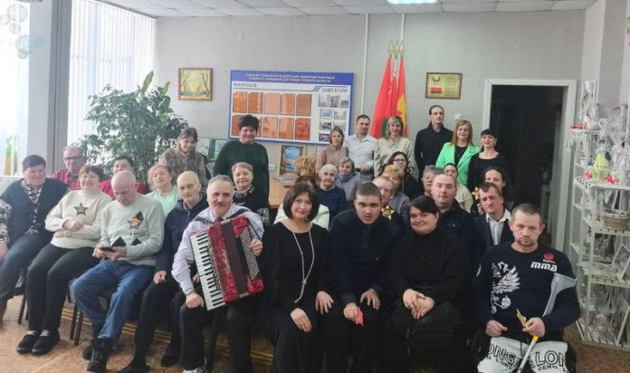 Празднование Дня защитников Отечества в Кричевском РЦСОН