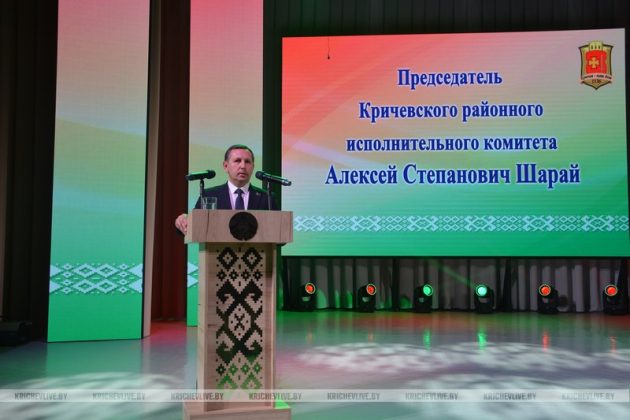 Символ единства и ответственности: в Кричеве торжественно отметили День Конституции