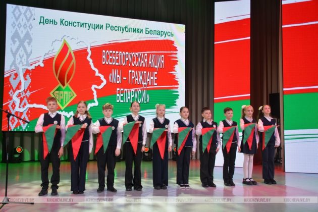 Символ единства и ответственности: в Кричеве торжественно отметили День Конституции